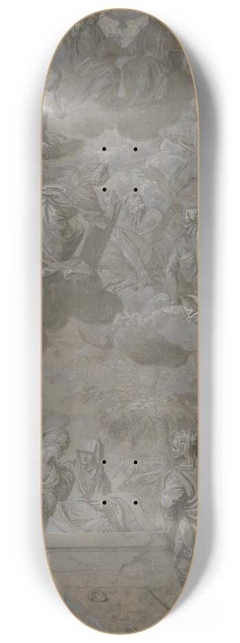Paolo Veronese - Allegory of the Redemption of the World 8.25 inch art skate deck