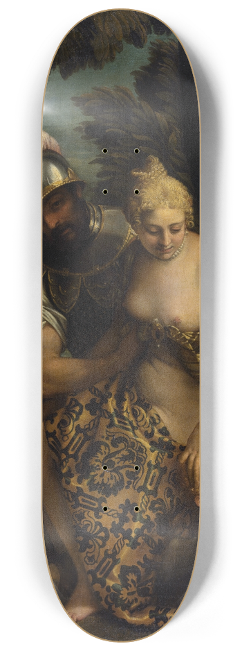 Paolo Veronese - Mars and Venus 8.25 inch art skate deck