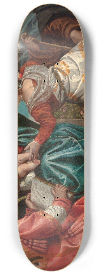 Paolo Veronese - Sacra Conversazione 8.25 inch art skate deck