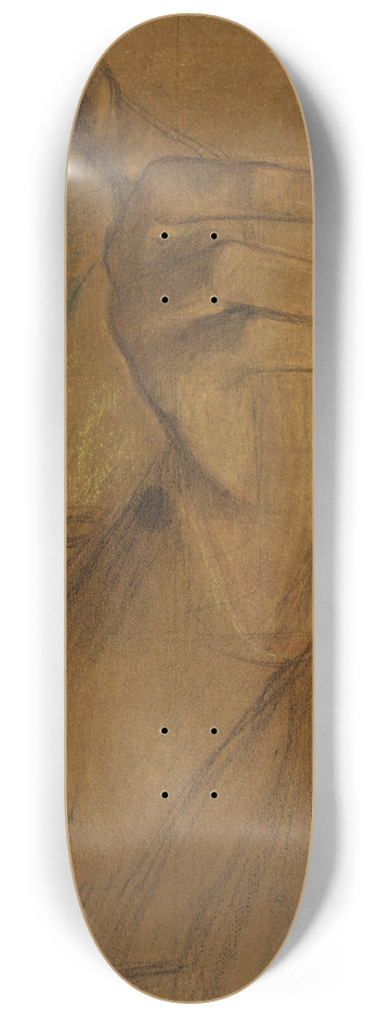Pascal-Adolphe-Jean Dagnan-Bouveret - Etude de main 8.25 inch art skate deck