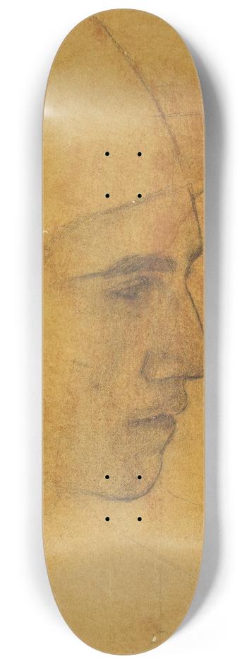 Pascal-Adolphe-Jean Dagnan-Bouveret - Profil masculin 8.25 inch art skate deck