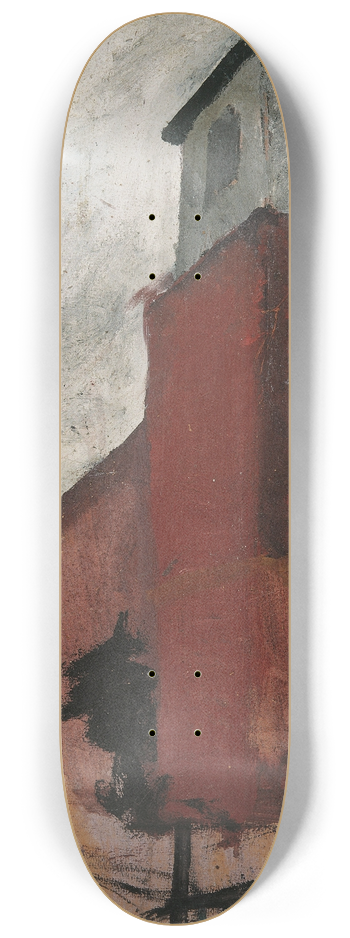 Paula Modersohn-Becker - Church in Worpswede 8.25 inch art skate deck