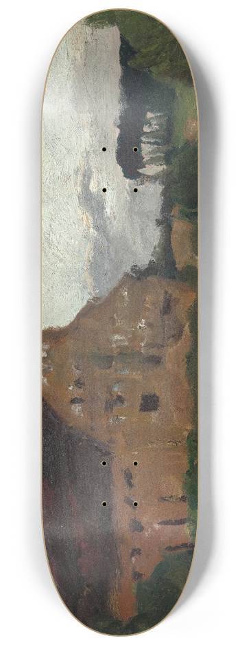 Paula Modersohn-Becker - Old Factory 8.25 inch art skate deck