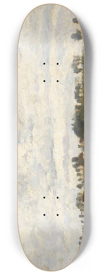 Paul Baum - Moorlandschaft bei Dachau 8.25 inch art skate deck