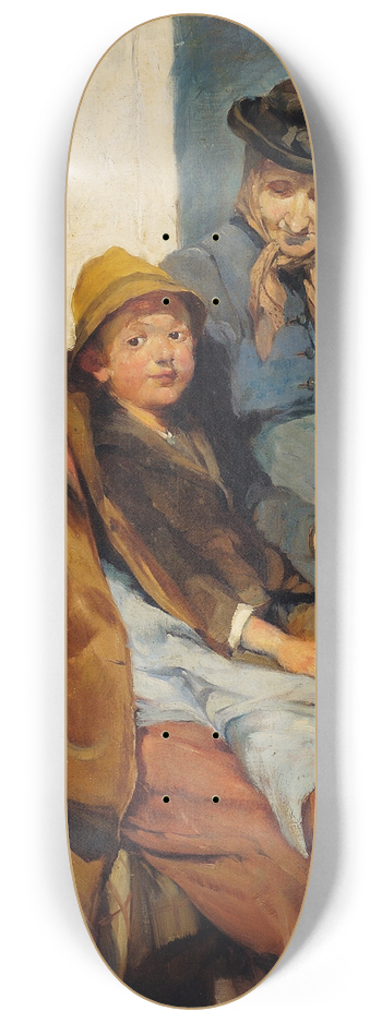 Anton Marussig - Oberwlzer Typen 8.25 inch art skate deck