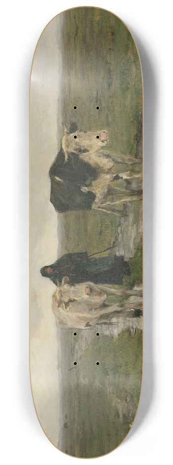 Anton Mauve - Changing Pasture 8.25 inch art skate deck