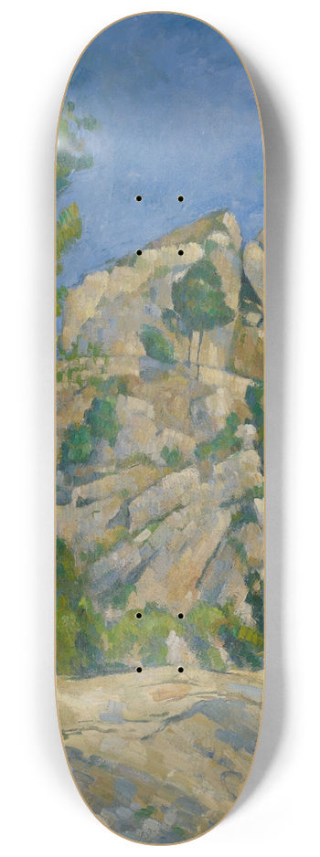 Paul Czanne - Bottom of the Ravine 8.25 inch art skate deck