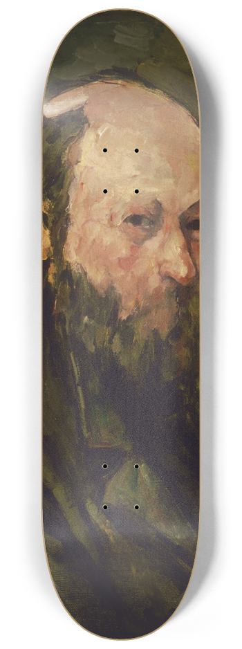 Paul Czanne - Self-Portrait 8.25 inch art skate deck