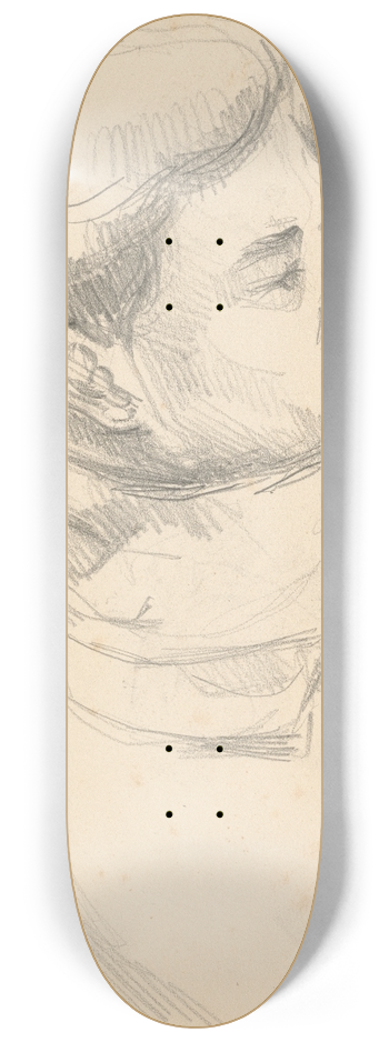 Paul Czanne - The Artists Son 8.25 inch art skate deck