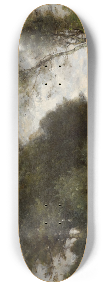 Paul Dsir Trouillebert - Baigneuses dans unpaysage 8.25 inch art skate deck