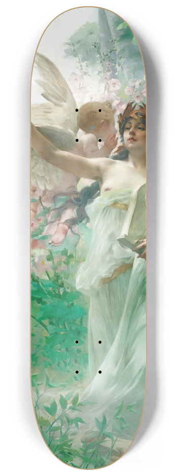 Paul-Franois Quinsac - Allegory Of Music 8.25 inch art skate deck