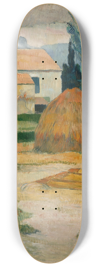 Paul Gauguin - Landscape Near Arles 8.25 inch art skate deck