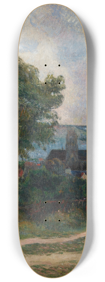 Paul Gauguin - Rouen, Lglise Saint-Ouen 8.25 inch art skate deck