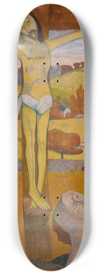 Paul Gauguin - The Yellow Christ 8.25 inch art skate deck