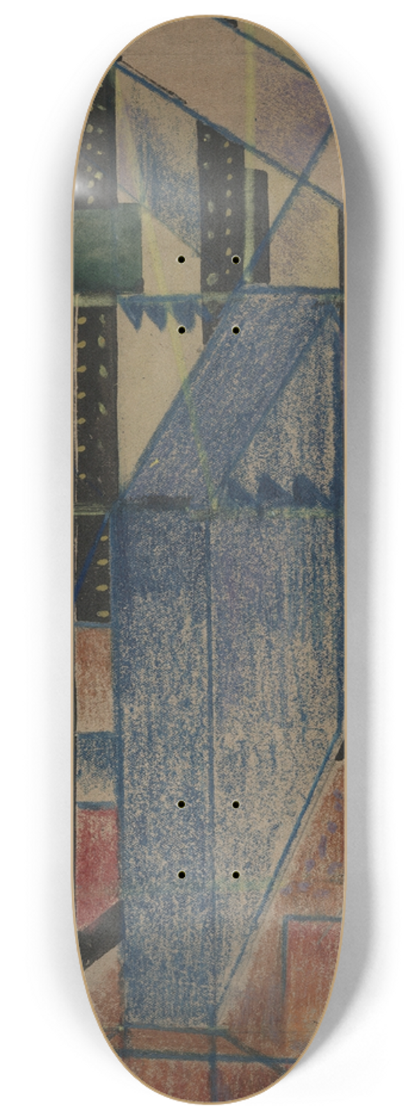 Paul Gaulois - CubistDesign 8.25 inch art skate deck