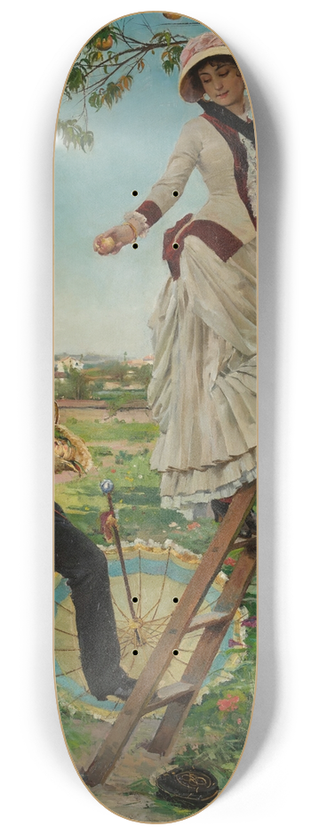 Paul Gervais - Picking Peaches 8.25 inch art skate deck