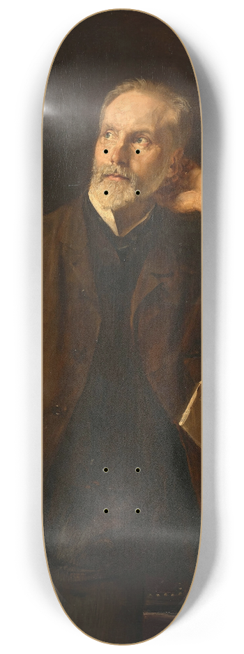 Paul-Jacques-Aim Baudry - Portrait du sculpteur Eugne Guillaume 8.25 inch art skate deck