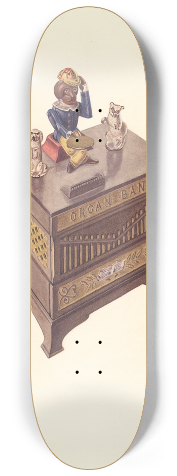 Paul Kelly - Toy Bank 8.25 inch art skate deck