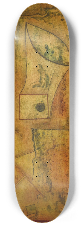 Paul Klee - Bildnerisches Stilleben 8.25 inch art skate deck
