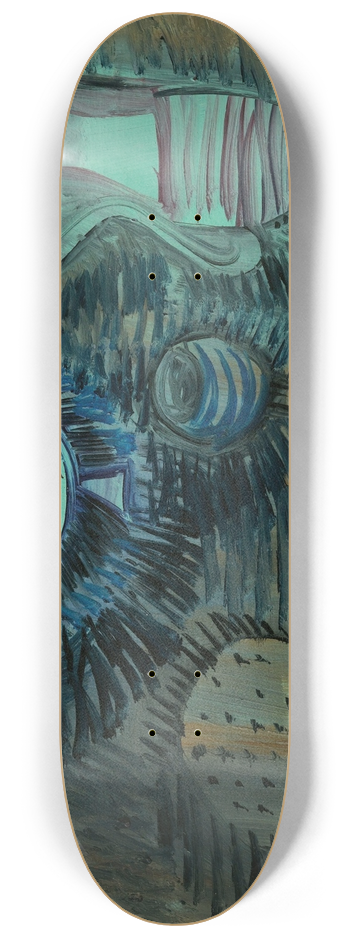 Paul Klee - Stilleben 8.25 inch art skate deck
