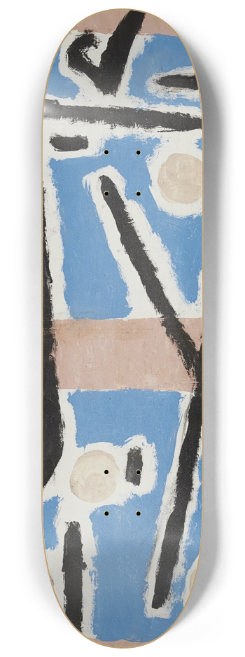 Paul Klee - Untitled 8.25 inch art skate deck
