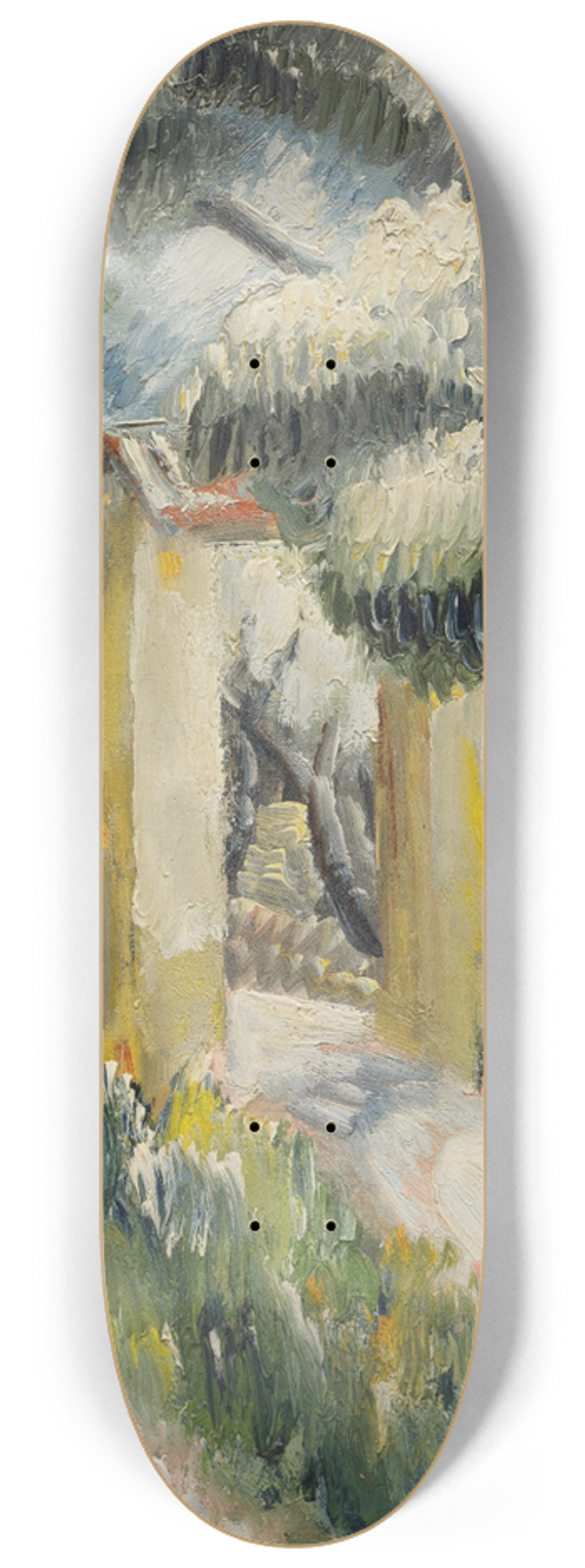 Paul Kleinschmidt - Landschaft in Sdfrankreich (Parkausgang) 8.25 inch art skate deck