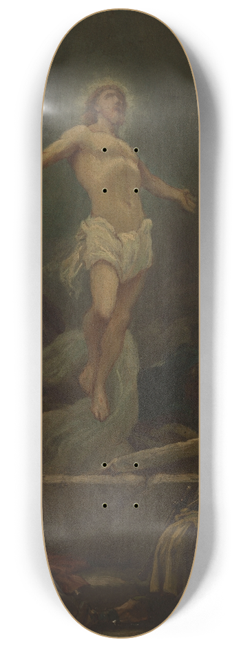 Paul Philippoteaux - La Rsurrection de Jsus Christ 8.25 inch art skate deck