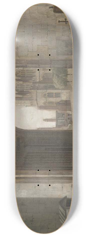 Paul Sandby - The Tower Gate at Windsor Castle 8.25 inch art skate deck
