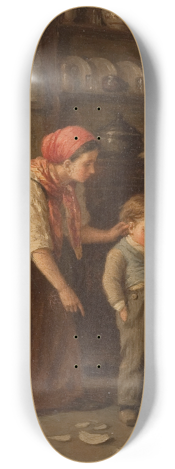 Paul Seignac - The Broken Dish 8.25 inch art skate deck