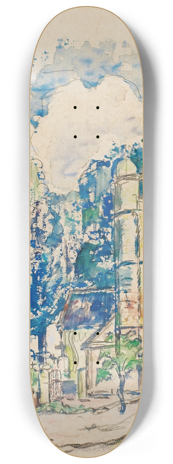 Paul Signac - Lezardieux 8.25 inch art skate deck