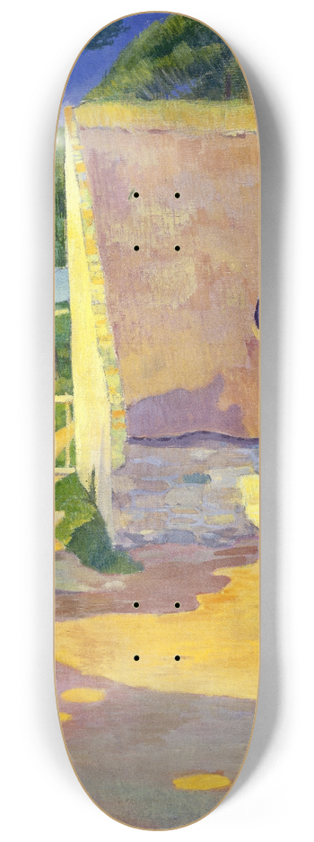 Paul Srusier - Farmhouse at Le Pouldu 8.25 inch art skate deck