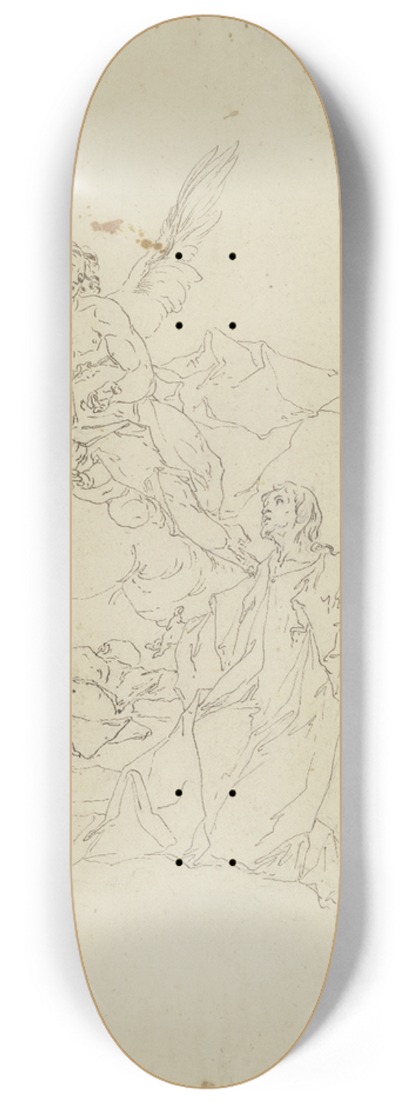 Paul Troger - Agony in the Garden 8.25 inch art skate deck