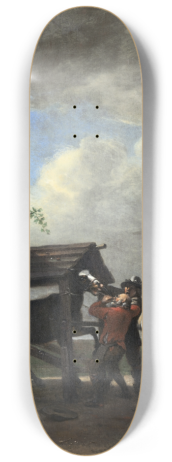 Paulus Potter - A Farriers Shop 8.25 inch art skate deck