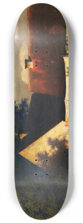 Paul Wilhelm Keller-Reutlingen - Mutter mit spielenden Kindern 8.25 inch art skate deck