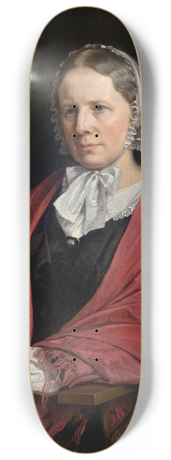 P. C. Skovgaard - Amalie Elisabeth Freund, f. von Wrden. Billedhuggeren H. E. Freunds hustru 8.25 inch art skate deck