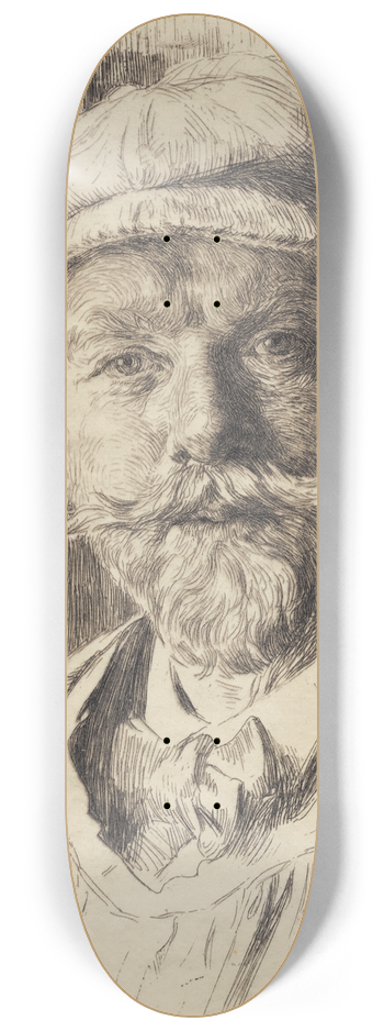 Peder Severin Kryer - Selvportrt 8.25 inch art skate deck