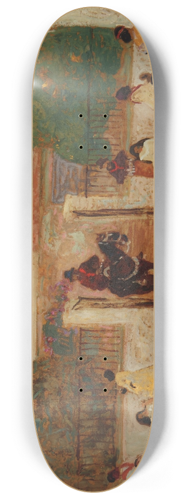 Pedro Figari - El Gaucho Candioti 8.25 inch art skate deck