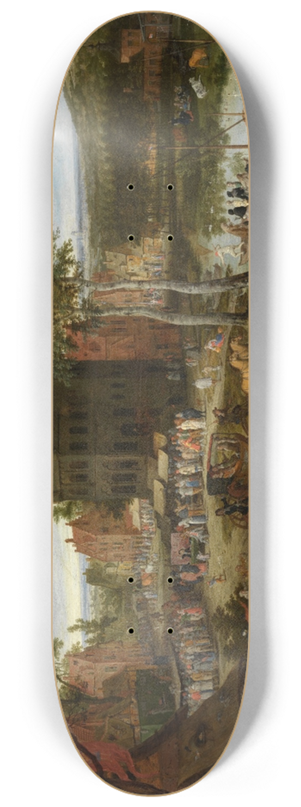 Peeter Gijsels - Flemish Kermis 8.25 inch art skate deck