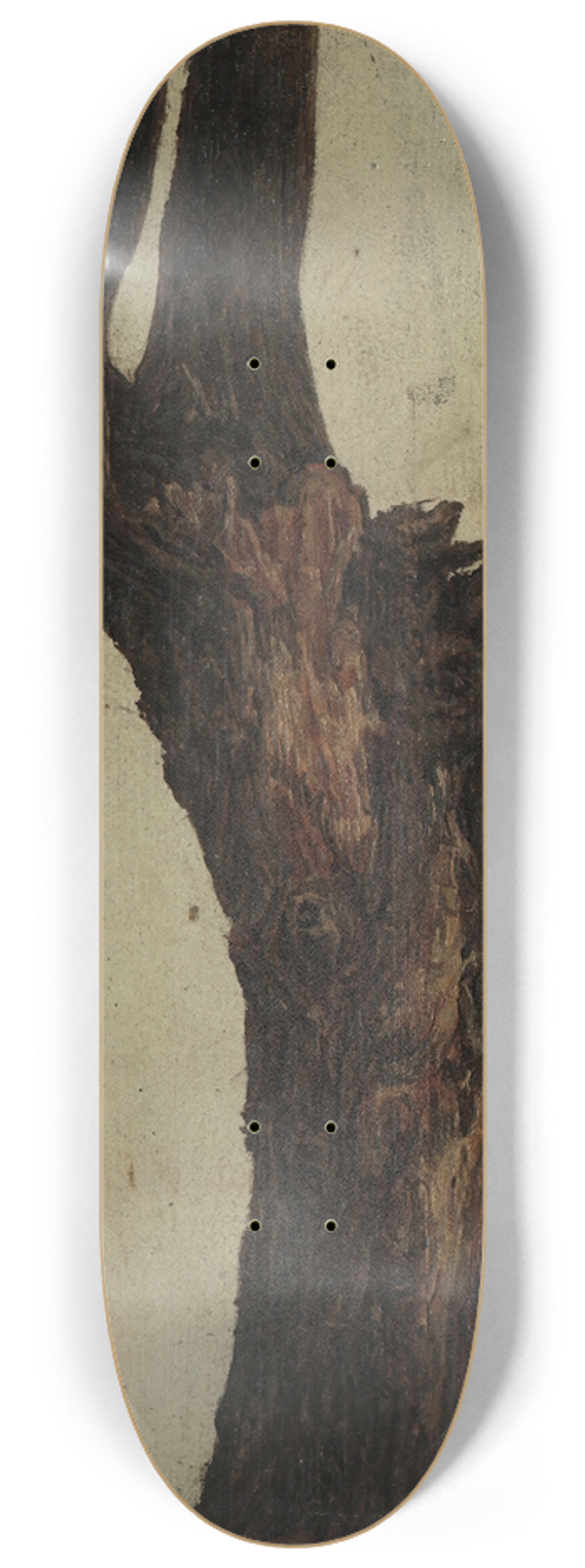 Anton Schiffer - Baumstudie im Prater 8.25 inch art skate deck