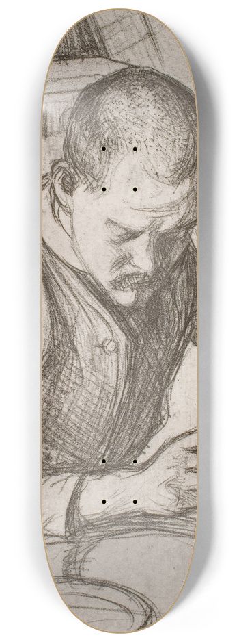 Pekka Halonen - Arttu Embossing Copper 8.25 inch art skate deck