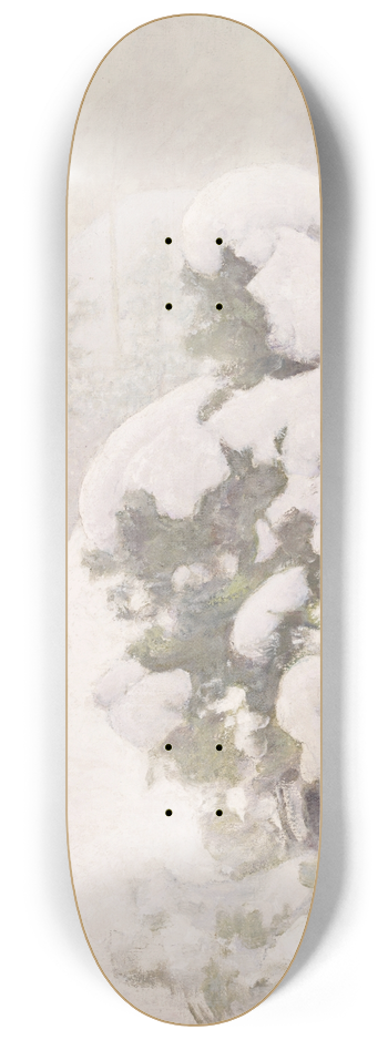 Pekka Halonen - Winter Landscape 8.25 inch art skate deck