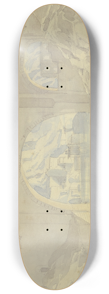 Peter Burnitz - Toledo 8.25 inch art skate deck