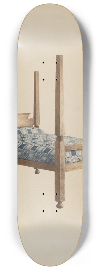 Peter C. Ustinoff - Four Poster Bed 8.25 inch art skate deck