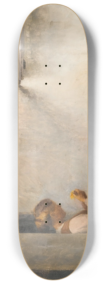 Peter Ilsted - On The Porch, Liselund 8.25 inch art skate deck