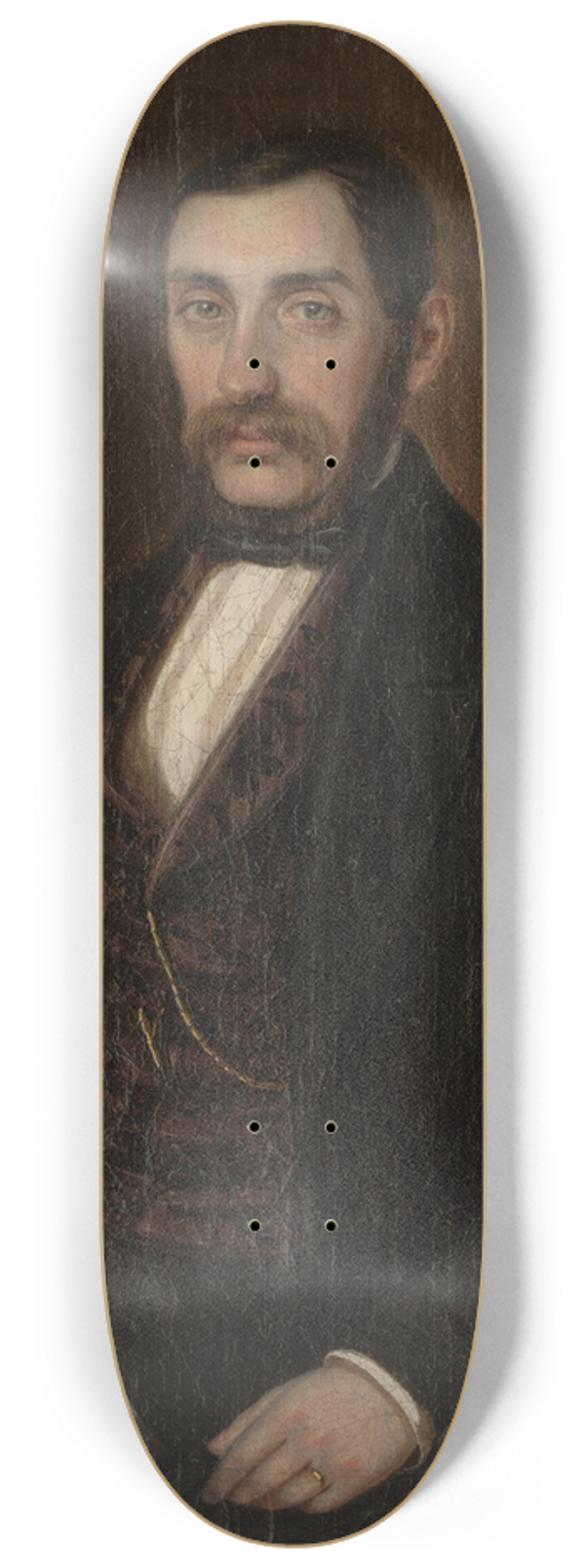 Peter Michal Boh - Portrait of Petr Makovick 8.25 inch art skate deck