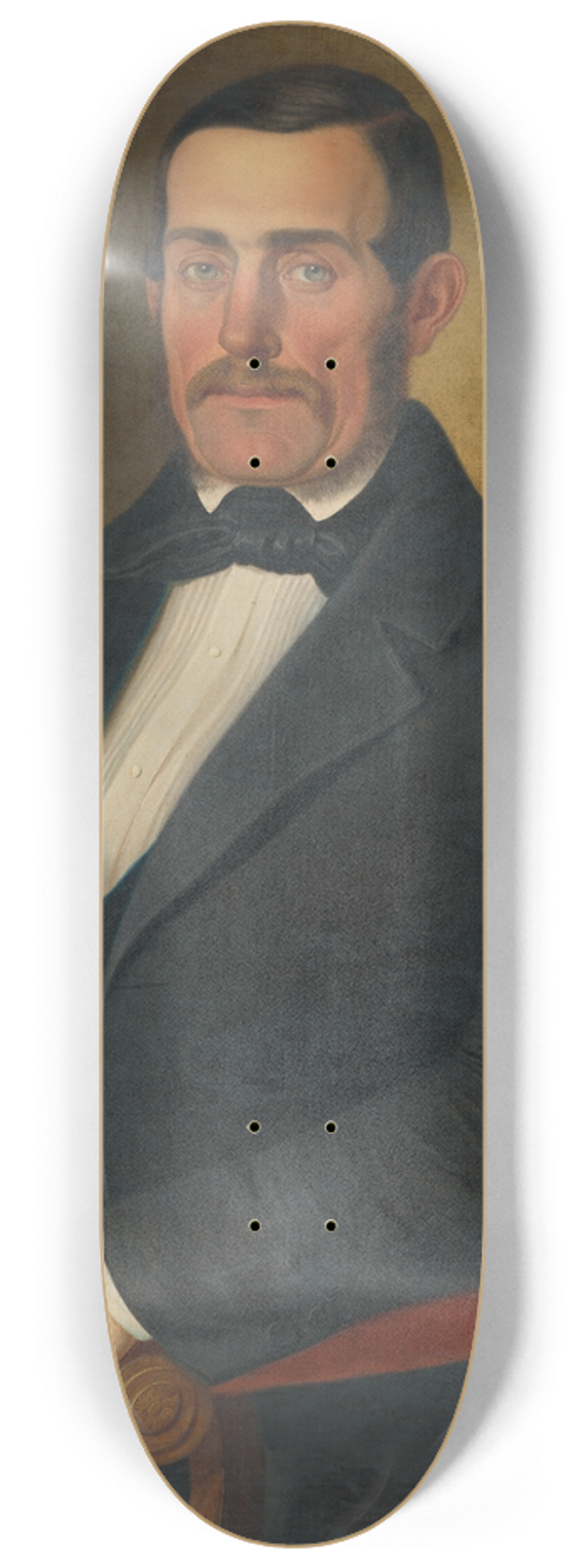 Peter Michal Boh - Portrait of Samuel Ball 8.25 inch art skate deck