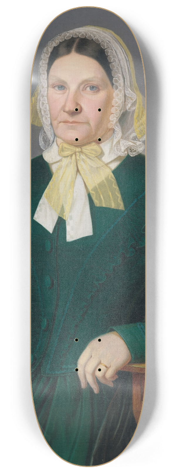 Peter Michal Boh - Portrait of Z. Dluhovitsov, ne Melk 8.25 inch art skate deck
