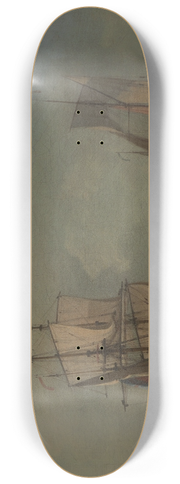 Peter Monamy - An Evening Calm 8.25 inch art skate deck