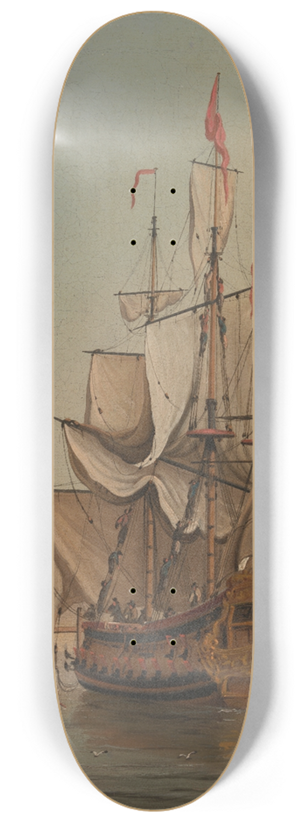 Peter Monamy - Shipping in a Calm 8.25 inch art skate deck