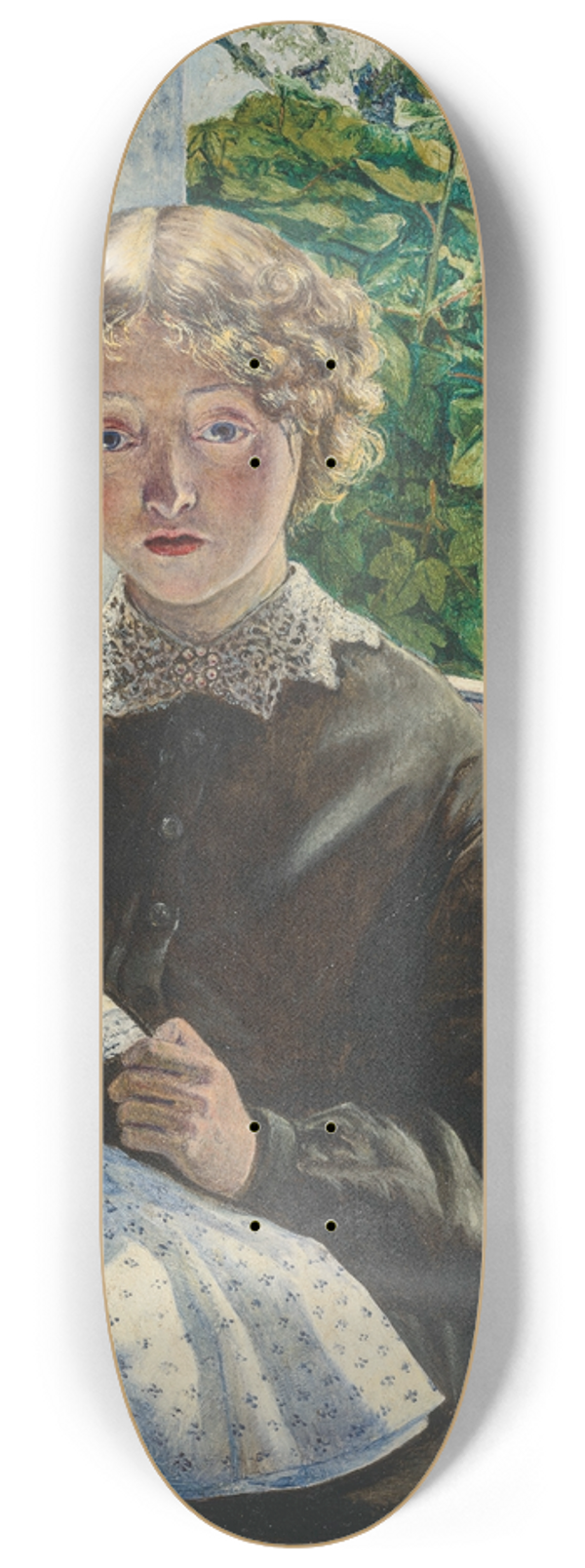 Peter Paul Marshall - A letter from home 8.25 inch art skate deck